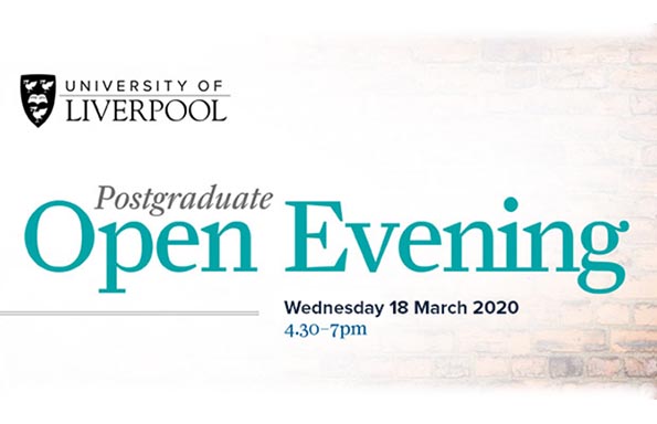 Postgraduate Open Evening 2020