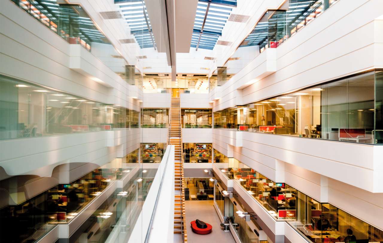 The interior of the Materials Innovation Factory