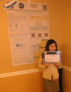 Minh Thu Dinh-Nguyen Awarded Poster Prize