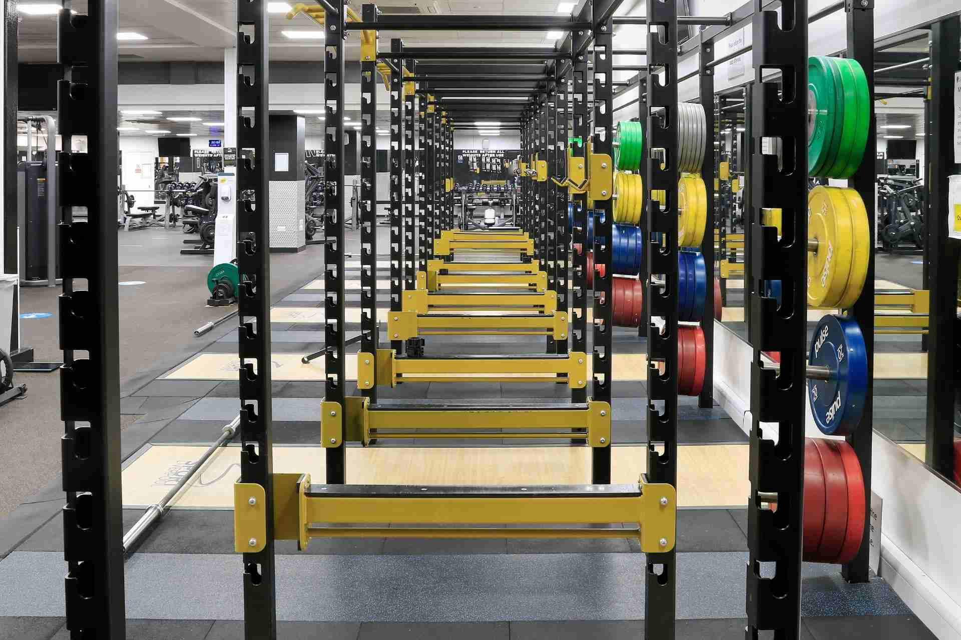 Gym Banner Power racks