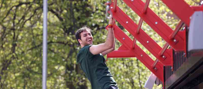 Outdoor container gym