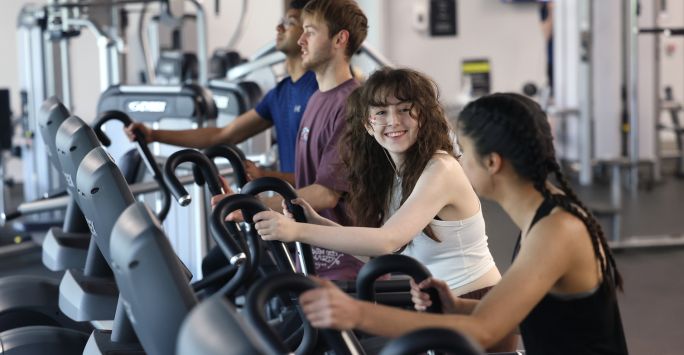 Students on Treadmill