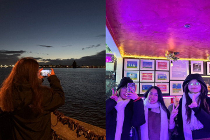 Students celebrating Chinese New Year