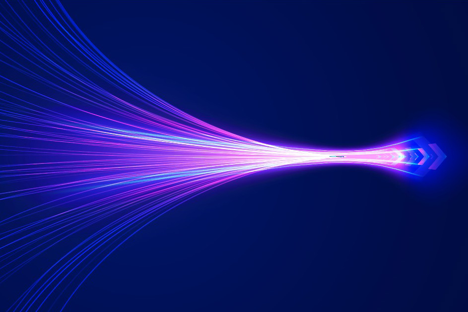 Abstract image showing high speed movement.