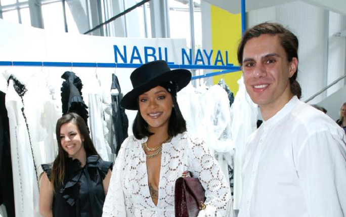 Nabil with Rihanna News story