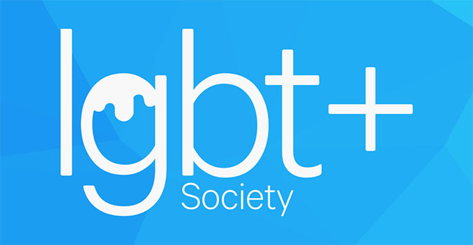 LGBT+ society logo