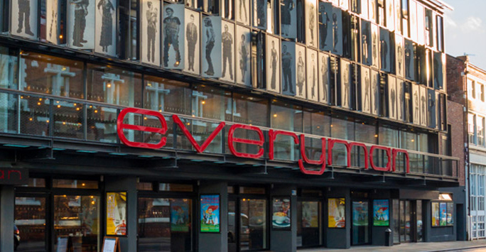 Exterior photograph of the Everyman Theatre