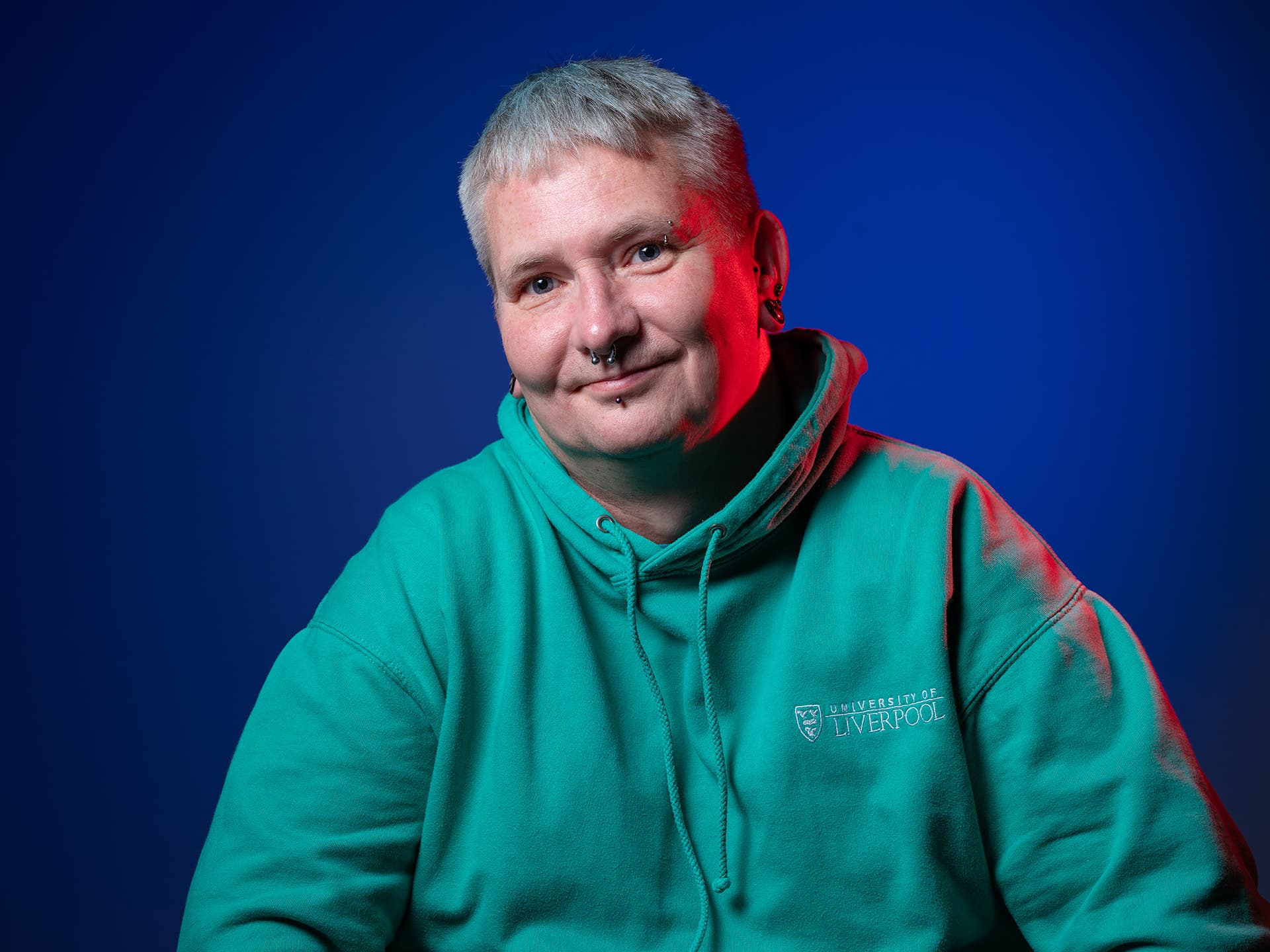 Image of a male student smiling.