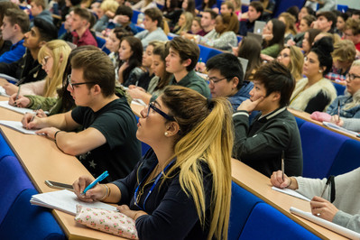 Students in Lecture Theatre