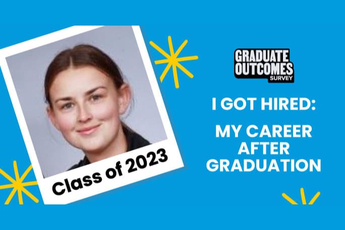 Photo of Alice Davies with the text: 