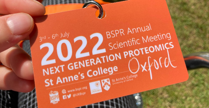 Talking proteomics at BSPR 2022