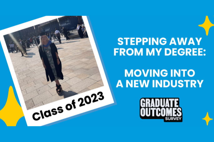 Photo of Lucy Moore with the text: 