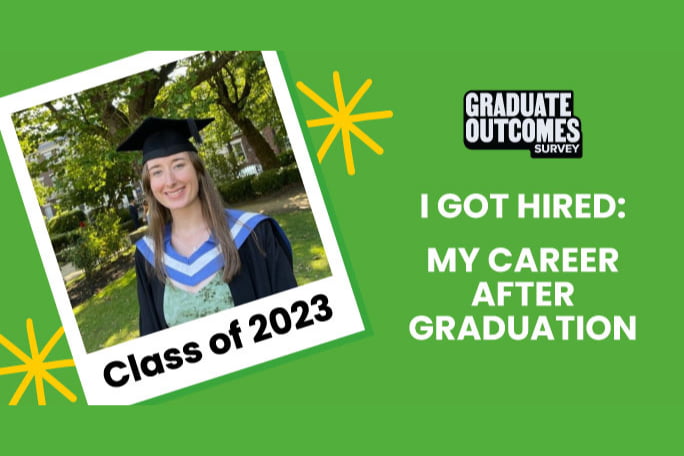 Photo of Molly Harrison with the text: 