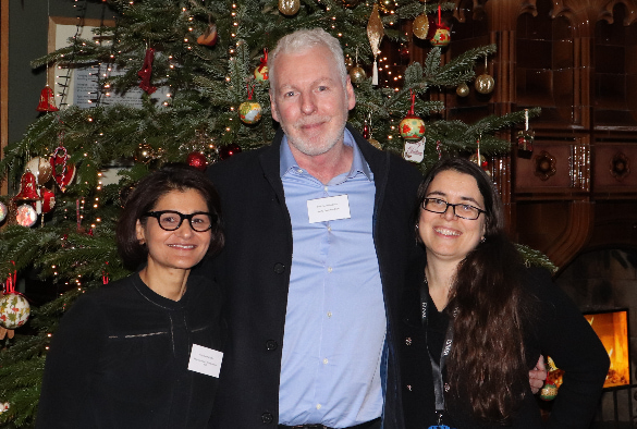 Professors Reecha Sofat, Dave MacEwan and Sonia Rocha