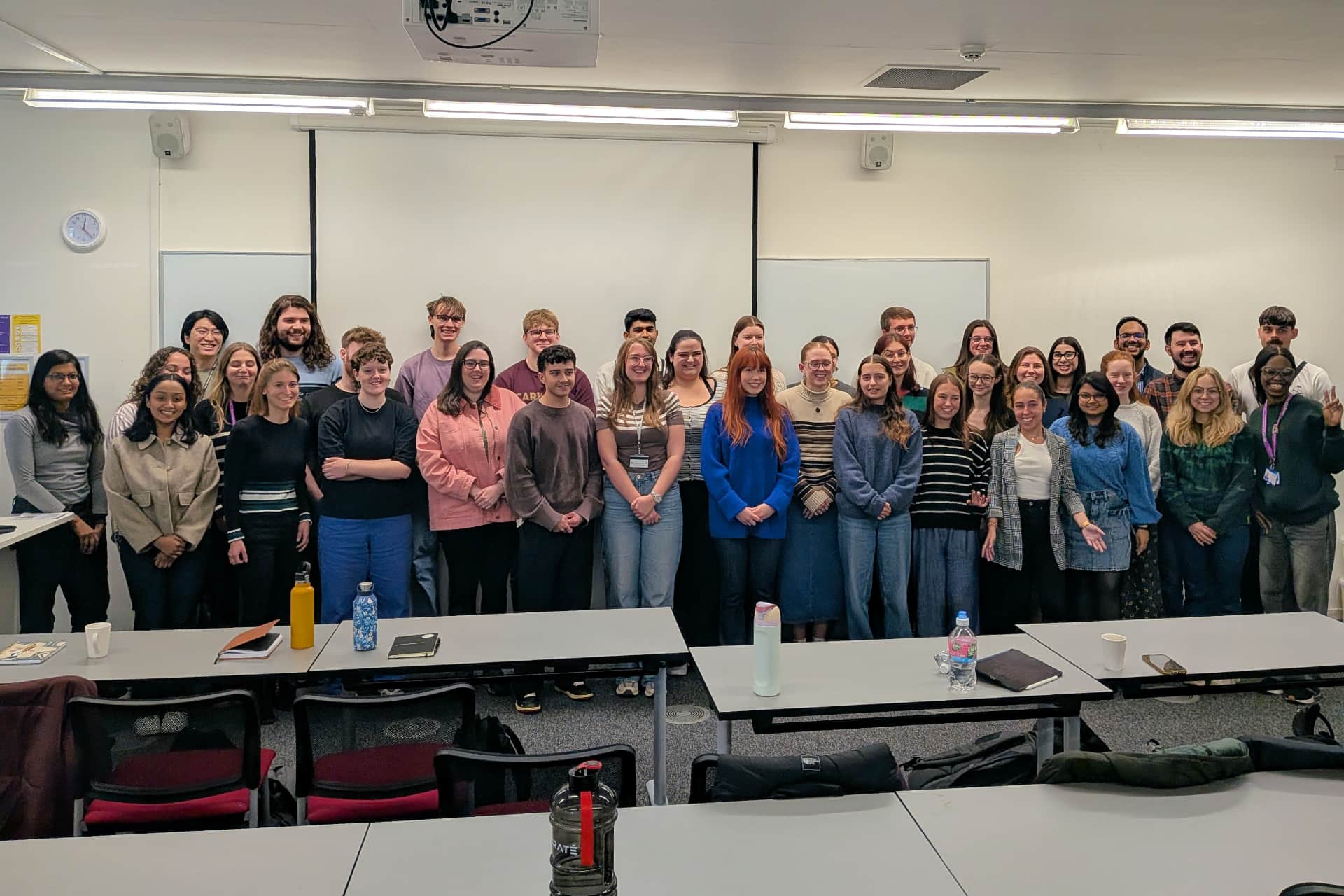 A photo of the first cohort of NWD students