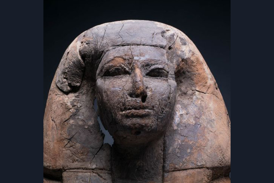 Stone Egyptian mummy