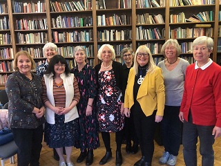Women's Club committee members at 2023 AGM