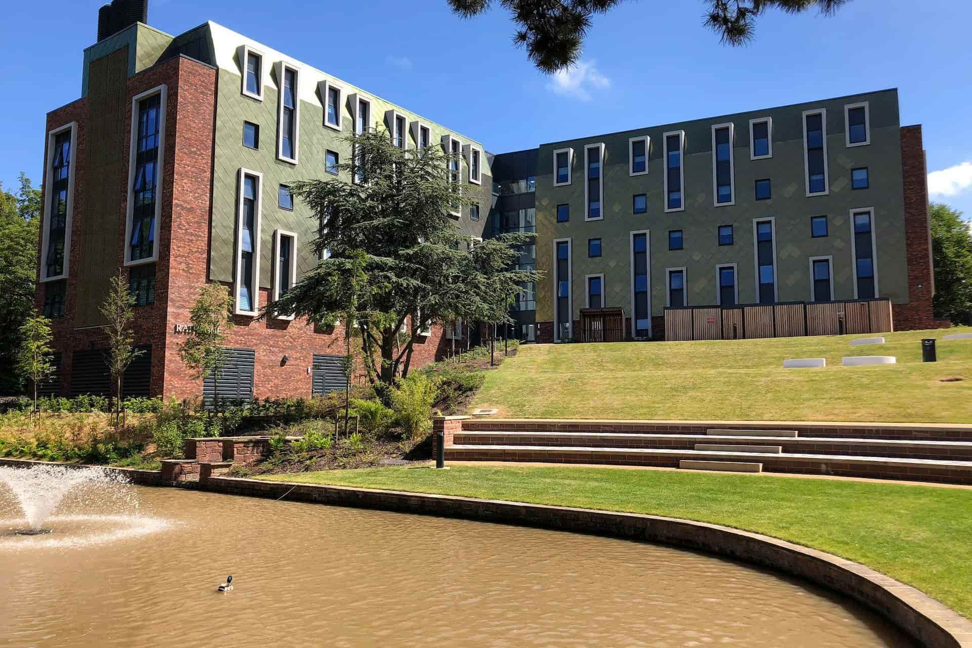 Greenbank Student Village exterior of building