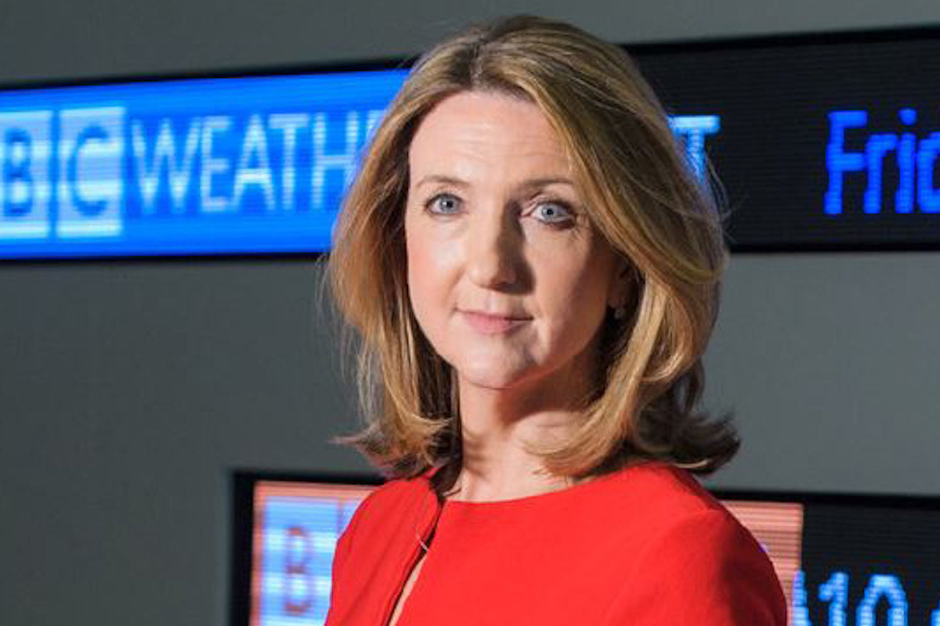 Victoria Derbyshire smiling at camera