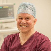 John Innes in his practice