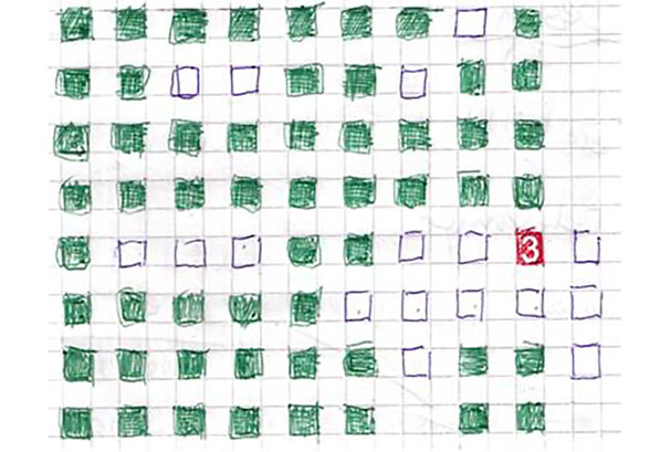 Grid representing social exclusion in architecture