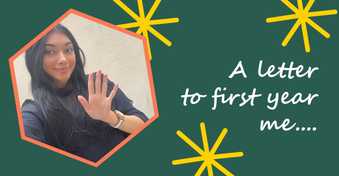 A letter to first year me: Ana