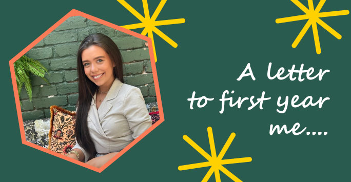 A letter to first year me: Grace