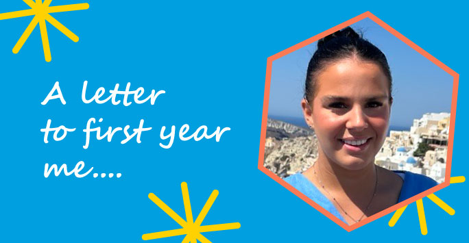 A letter to first year me: Millie