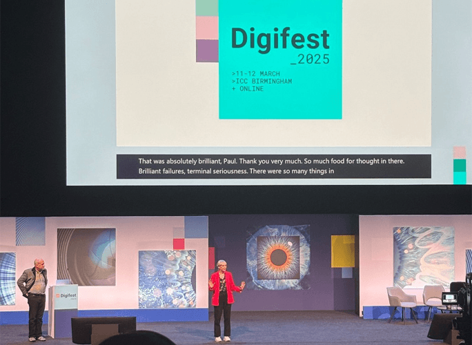 Digifest 2025 stage