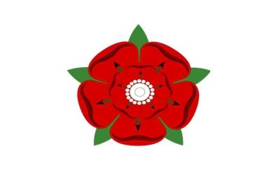 A logo of a rose