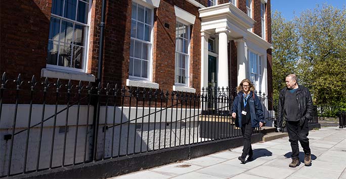View of Abercromby Square