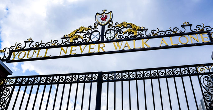 Bill Shankly gates at Anfield