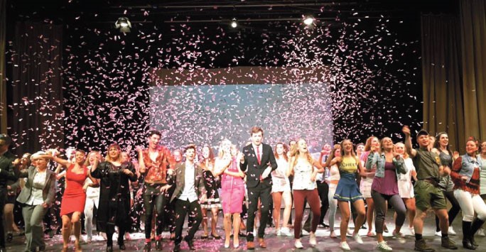 Legally Blonde production 
