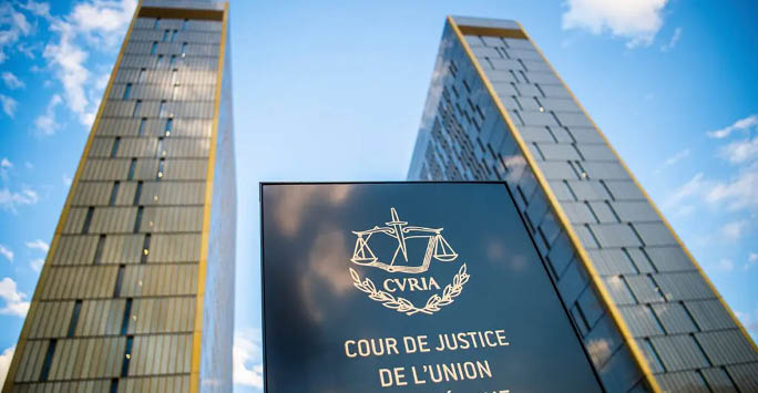 A photograph of the Court of Justice of the European Union