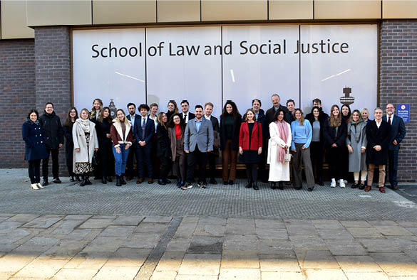 A group photo of conference attendees