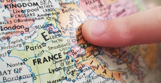 Map of europe