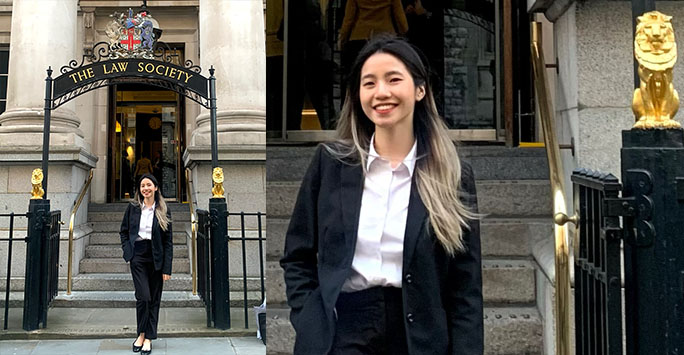 Wan En Ng at the Law Society