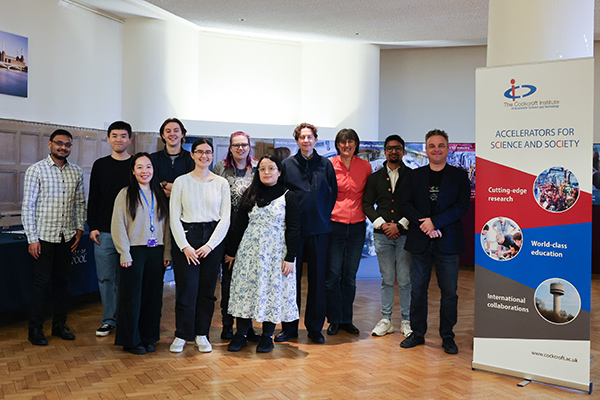 A group of people posing for a photo.