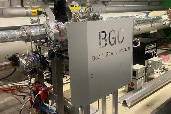 A machine in a laboratory.