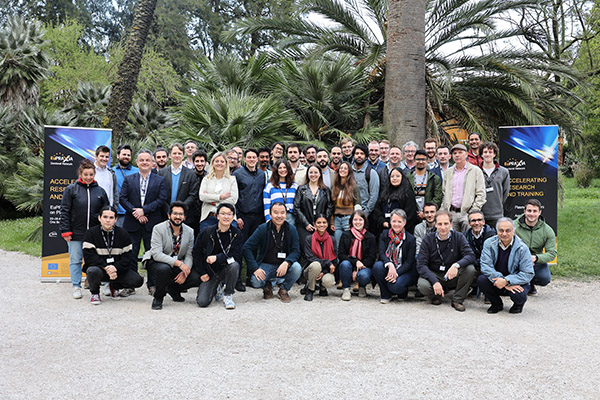 A group of people posing for a picture.
