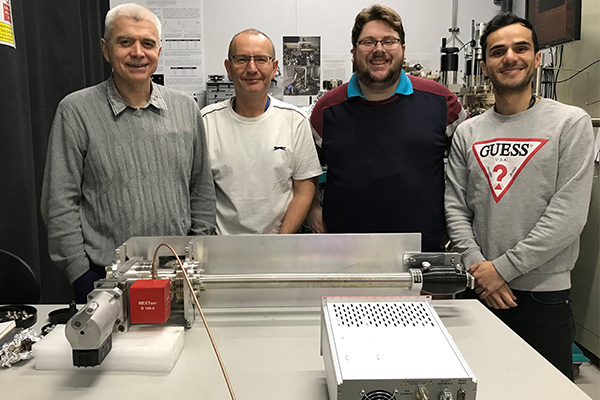 Vacuum Suitcase Following Return from CERN