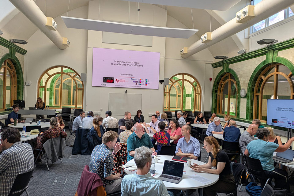 Over 50 Liverpool academics attended the Hidden REF workshop, to practice and discuss the assessment of diverse output types