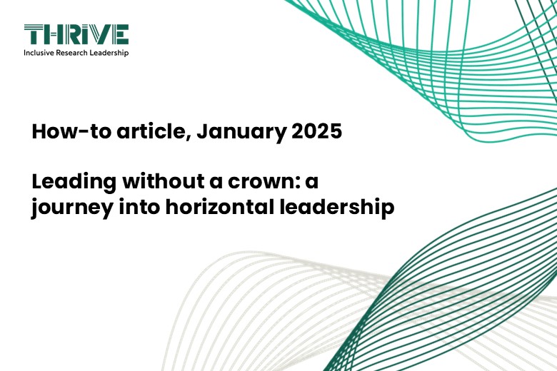 Leading without a crown: a journey into horizontal leadership