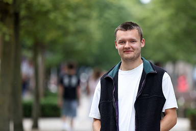 Max, student in the Management School