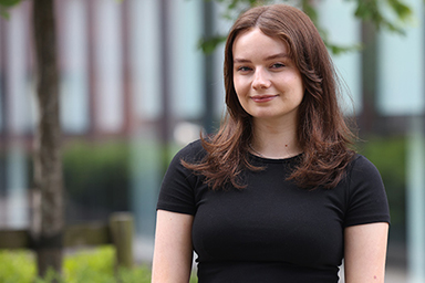 Megan Turnock, student in the Management School