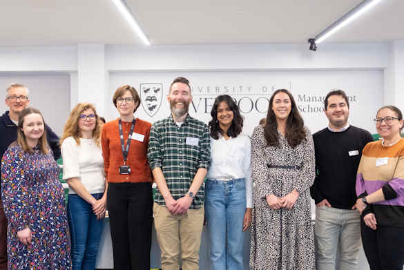 photo of team leading discover economics day