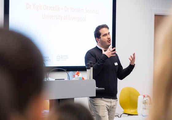 Academic presenting to students