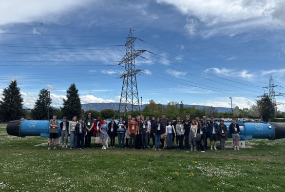 students of sps outside cern 2025