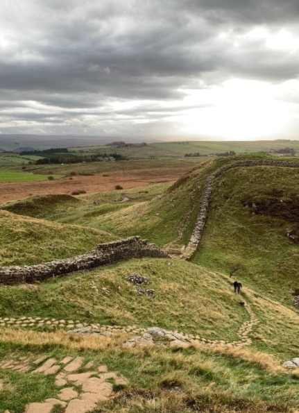Sycamore Gap on Hadrian’s wall