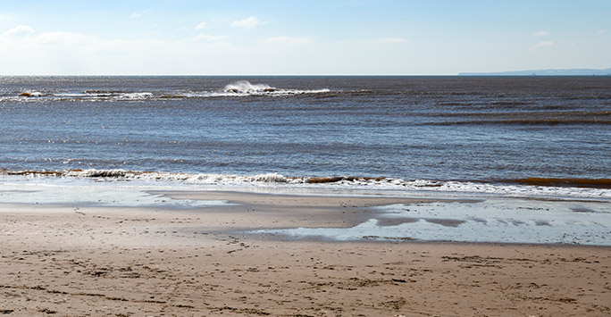 UK coastal sea
